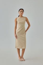 Aubrey Princess Panel Midi Dress
